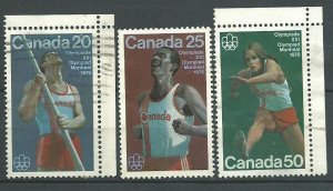 Canada 664-666 1975 used 50% off
