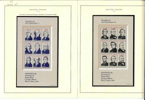 2216-2219 Mint,OG,NH... Full Set of Souvenir Sheets... SCV $26.00