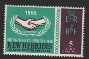 New Hebrides British Sc#110 MNH