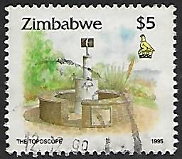 Zimbabwe # 734 - Toposcope - used