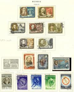 RUSSIA 15 DIFFERENT 5 COMPLETE SETS