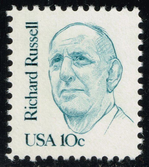 US #1853 Richard Russell; MNH