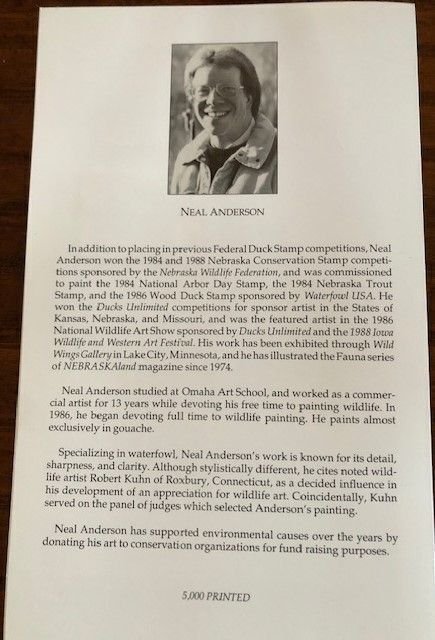 RW56 - First Day Ceremony and Stamp - Author's Signature and Brochure