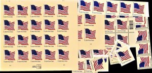 100 USA Flag Non-Denominated 41¢ $41.00 Face Postage