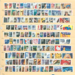 United States #3182-91 a-o Used Single (Complete Set)