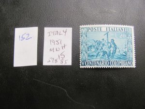 ITALY MNH 1951 SC 578 SET FINE $15 (152)