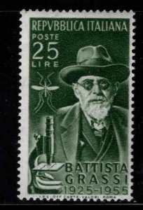 Italy Scott 701 MH* 1955 Grassi stamp