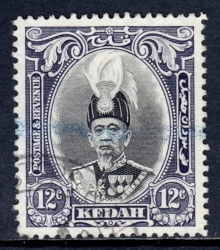 Malaya (Kedah) - Scott #47 - Used - SCV $5.50