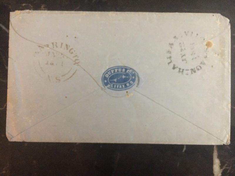 1861 Nova Scotia Canada Cover