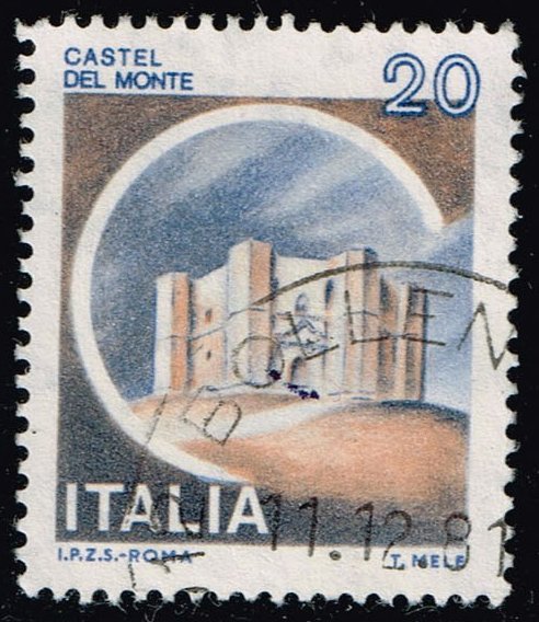 Italy #1410 Del Monte Castle; Used (4Stars)