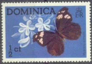 DOMINICA  427 MINT OG 1975 BUTTERFLIES