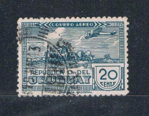 Uruguay #C95 Used View of La Guaria (U0252)