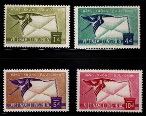 South Vietnam Scott C11-C14 1960 Crane Airmail set MNH** tropical aged gum