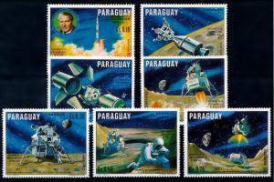 [66072] Paraguay 1970 Space Travel Weltraum Apollo 11  MNH