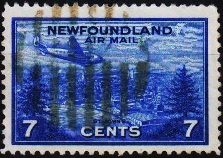 Newfoundland. 1943 7c  S.G.291 Fine Used