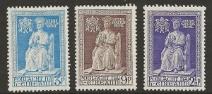 Ireland 142-44  1950  set 3  fvf  mint  nh