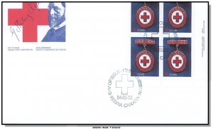 Canada FDC #1013 PB LR - Meritorious Service Medal (1984) 32¢