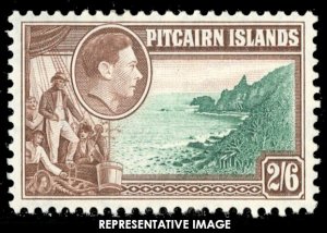 Pitcairn Islands Scott 8 Unused with hinge remant.