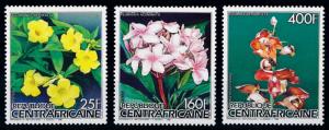 [67484] Central African Republic 1986 Flora Flowers Blumen From Set MNH