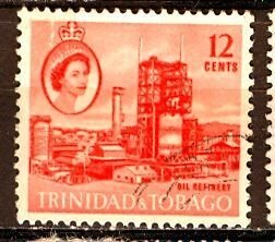 Trinidad & Tobago; 1960; Sc. # 95; Used Single Stamp