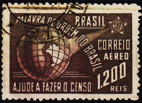 Brazil. 1941 1200r S.G.641 Fine Used