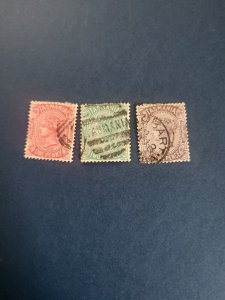 Stamps Tasmania Scott 60-2 used