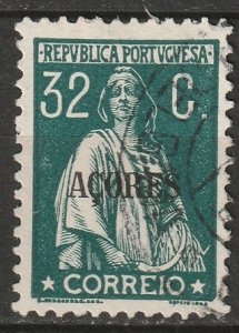 Azores 1926 Sc 220 used