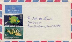 British Virgin Islands, Airmail, Fish