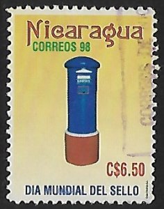Nicaragua # 2235 - World Stamp Day - used  - {BRN3}
