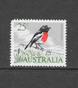 BIRDS - AUSTRALIA #410 ROBIN MNH
