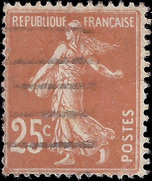 France 1927 Sc 169 YT 235 U vg