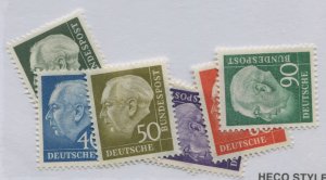 GERMANY  755-61  MNH