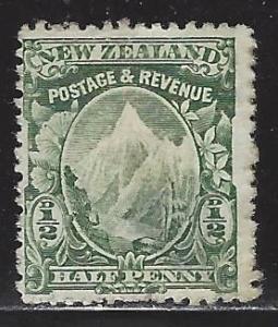 New Zealand Scott # 84, used