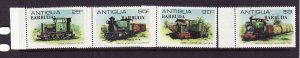 Barbuda-Scott#469-72-Unused NH set-Trains-Locomotives-198