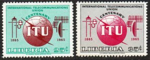 Liberia Sc #429-430 MNH