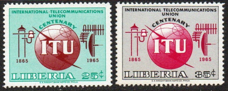 Liberia Sc #429-430 MNH