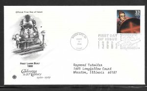 Just Fun Cover #3188K FDC Postal Commemorative Society SEPT/17/1999 (my4066)