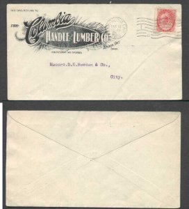 Canada-cover #1904-2c Numera-Illustrated Ad-Middlesex Cnty- London, Ont -Dec 12