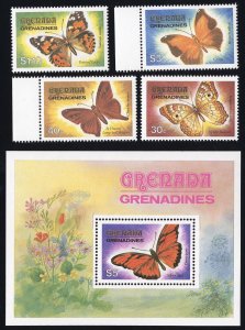 Grenada Grenadines Stamps # 480-83+484 MNH VF Scott Value $17.25
