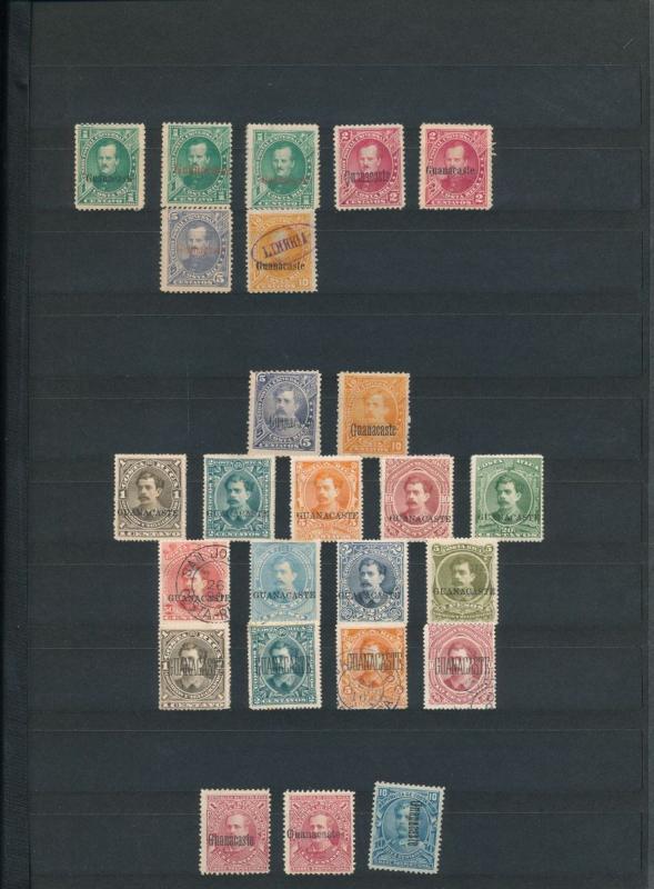 COSTA RICA 1862/1982 M&U Collection Incl.Officials(1000+)ALB418