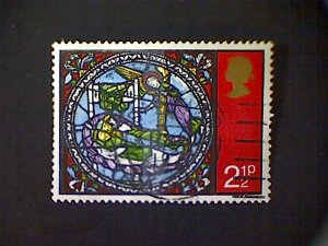 Great Britain, Scott #661, used (o), 1971, Christmas, Dream of the Kings, 2½p