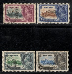 HONG KONG SC# 147-50 VF/U