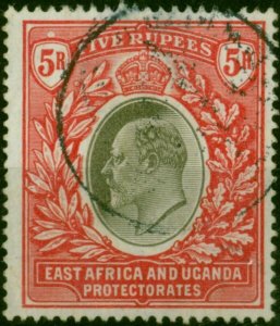 East Africa KUT 1903 5R Grey & Red SG13 Fine Used Dubious Cancel