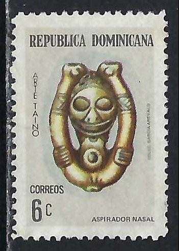 Dominican Republic 693 VFU TAINO ART S378-7