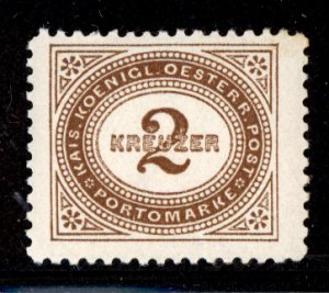 Austria 1894  Scott #J2 MLH