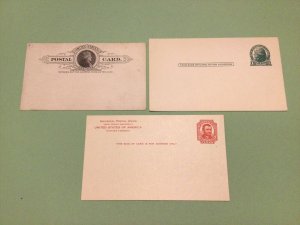 United States vintage  unused postal cards postcards Ref 66766