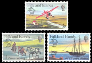 Falkland Islands 1979 Scott #295-297 Mint Never Hinged