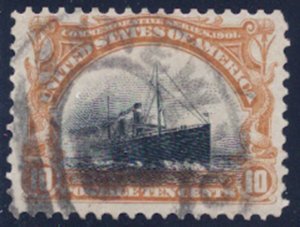 MALACK 299 F/VF, nice and fresh, 'sinking ship' variety nh10055