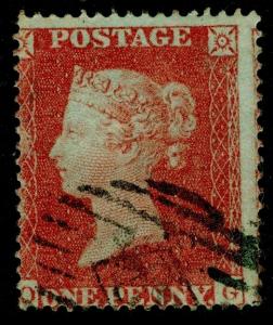 Sg21, 1d red-brown, SC16 DIE II, FINE used. Cat £65.