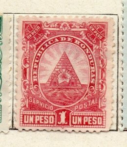 Honduras 1890 Early Issue Fine Mint Hinged 1P. NW-173884